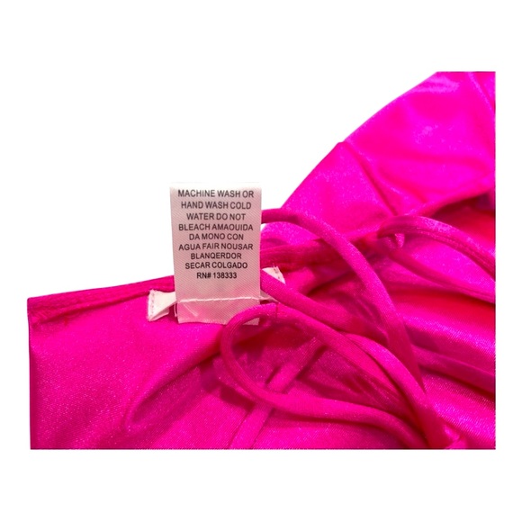 NWOT Better Be Pink Crop Corset - Picture 5 of 5